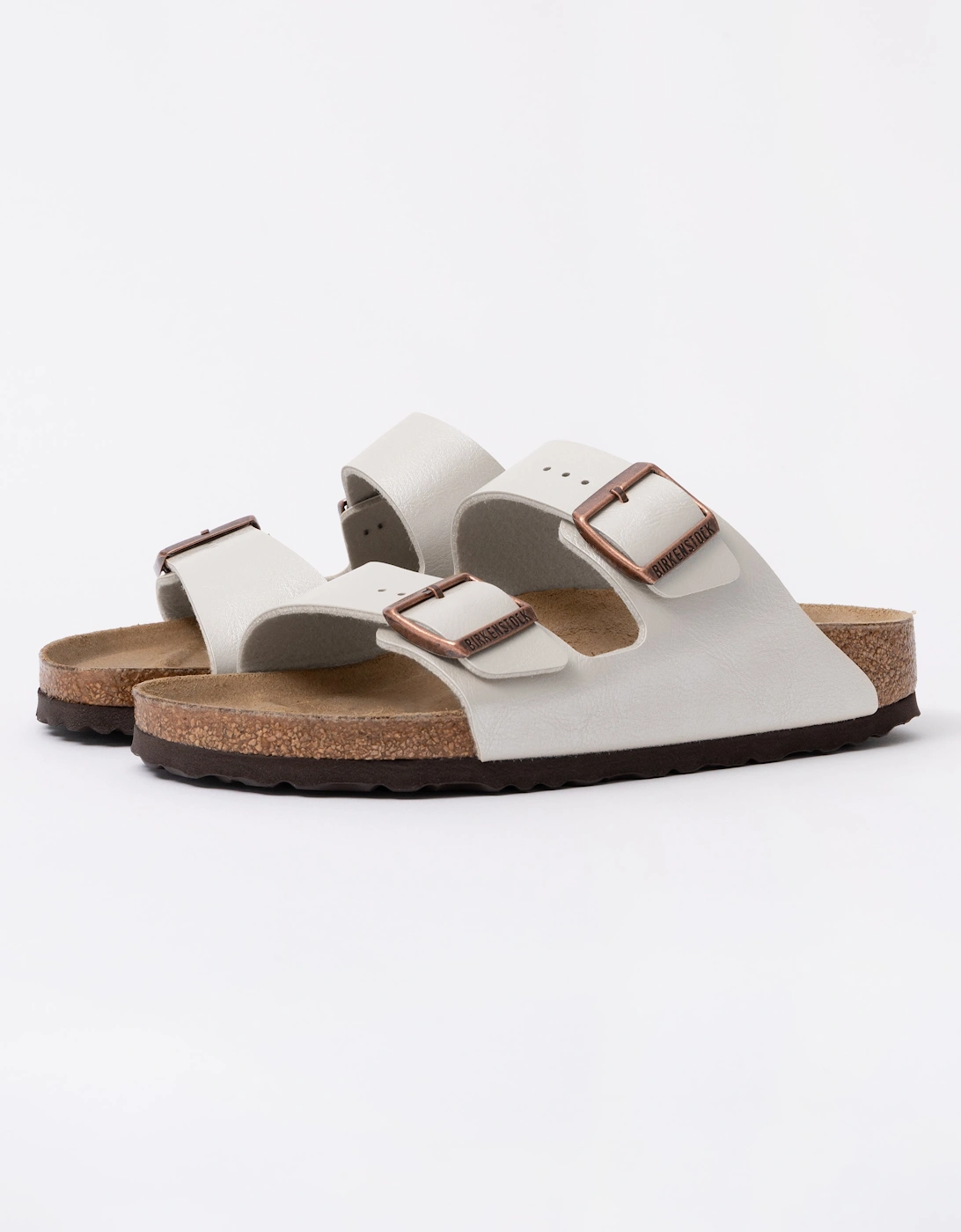 Women's Birkenstock Arizona BF Womens Sandals - Graceful Pearl White - Size: UK5 eu38 regular