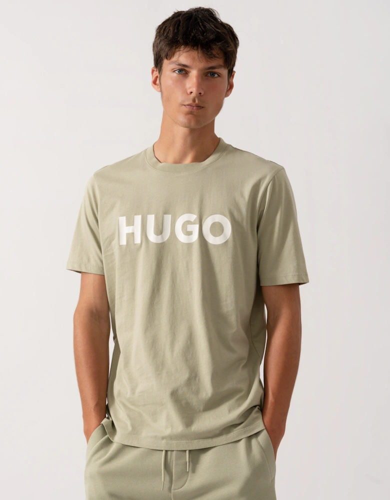 HUGO Dulivio Mens T-Shirt - Open Green 391