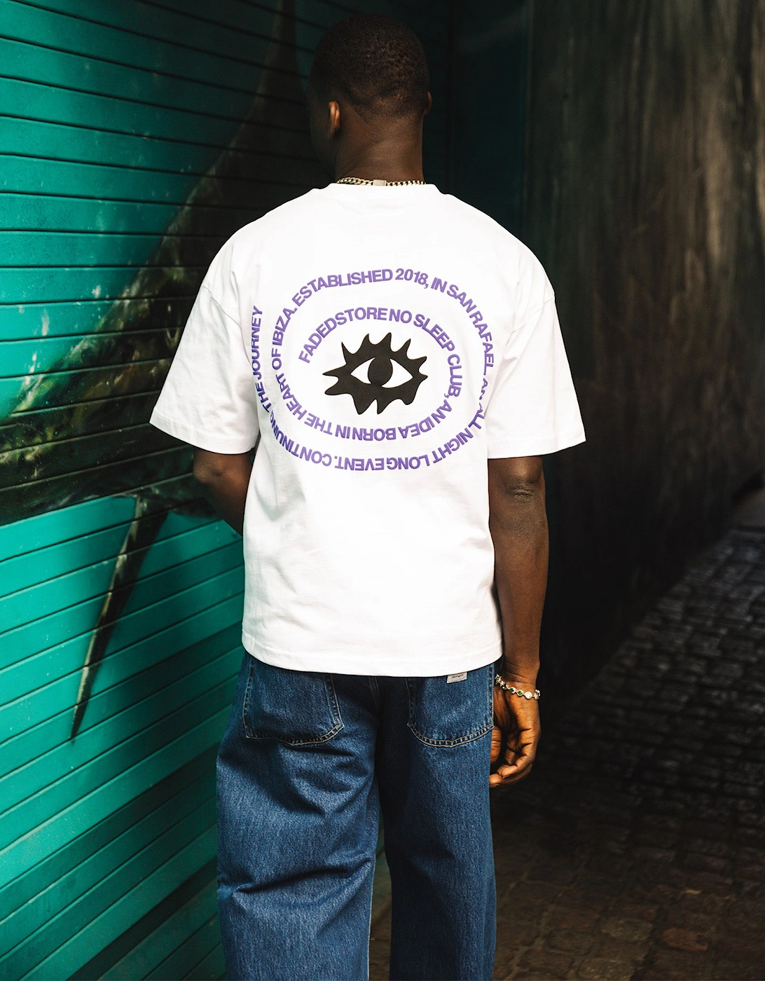 Relaxed Fit NSC Circle Eye T-Shirt