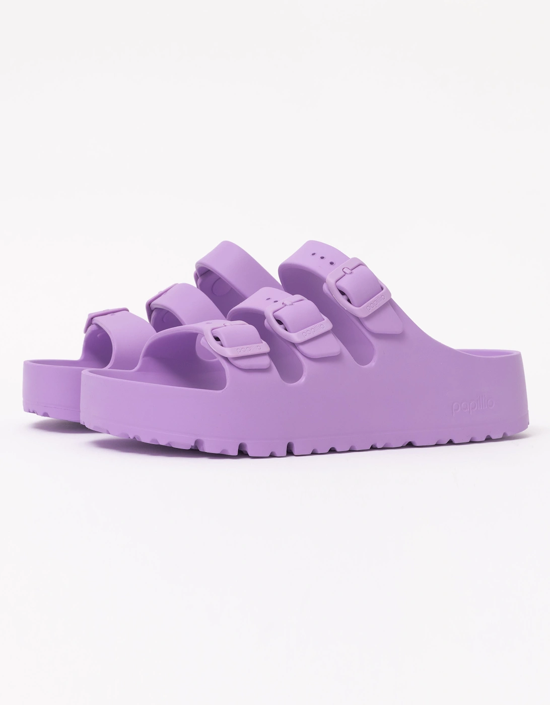 Women's Birkenstock Papillio Florida Womens EVA Platform Sandals - Crocus - Purple - Size: 7/C