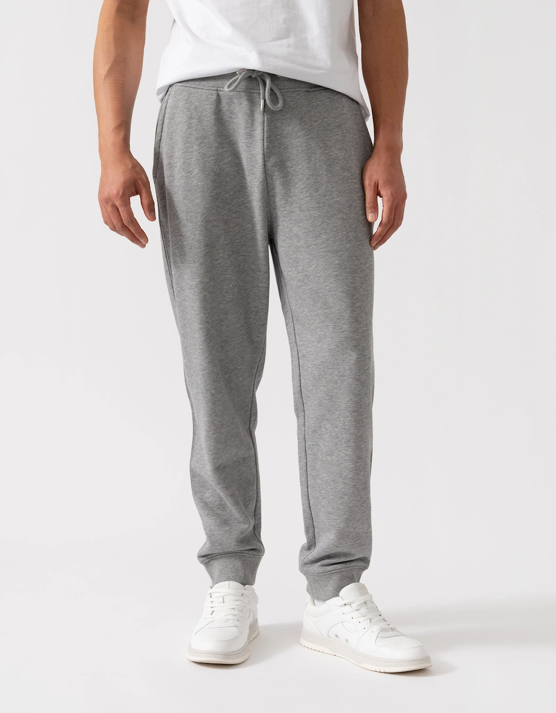 Gant Men's Grey Shield Sweatpants - 93 Melange - Size 35/34/32/40/Regular