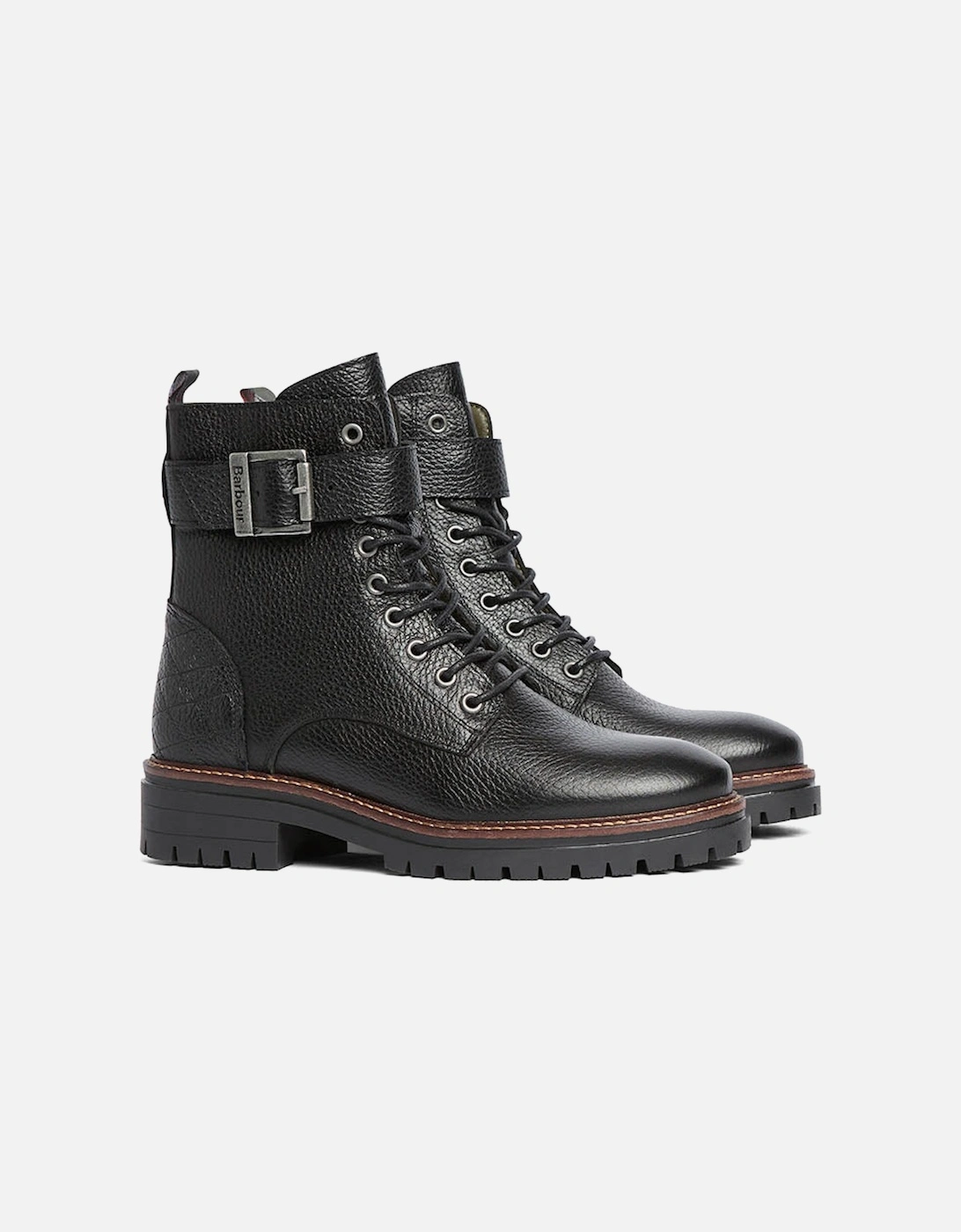 Heidi Womens Lace Up Boot - Black, 2 of 1
