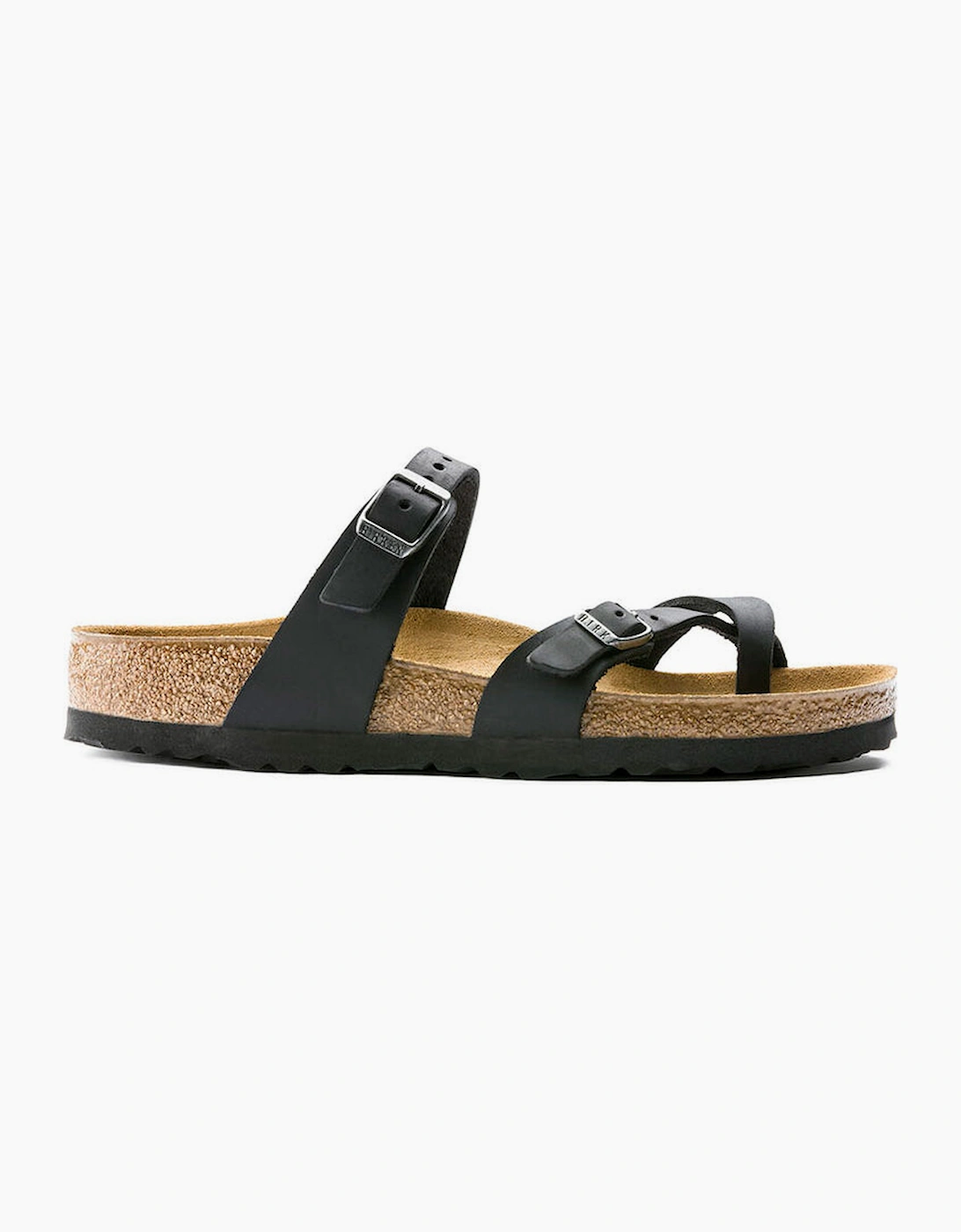 Birkenstock Women's Black Mayari Oiled Nubuck Sandals  5