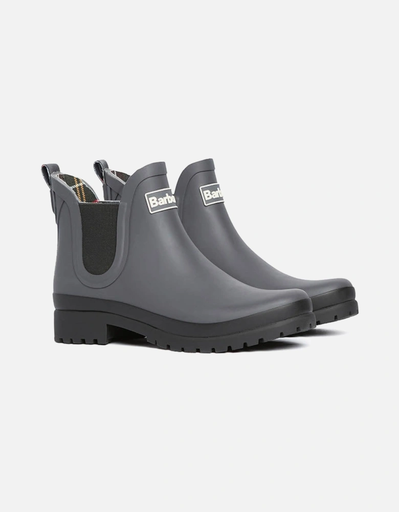 Mallow Womens Chelsea Wellies - Charcoal/Black
