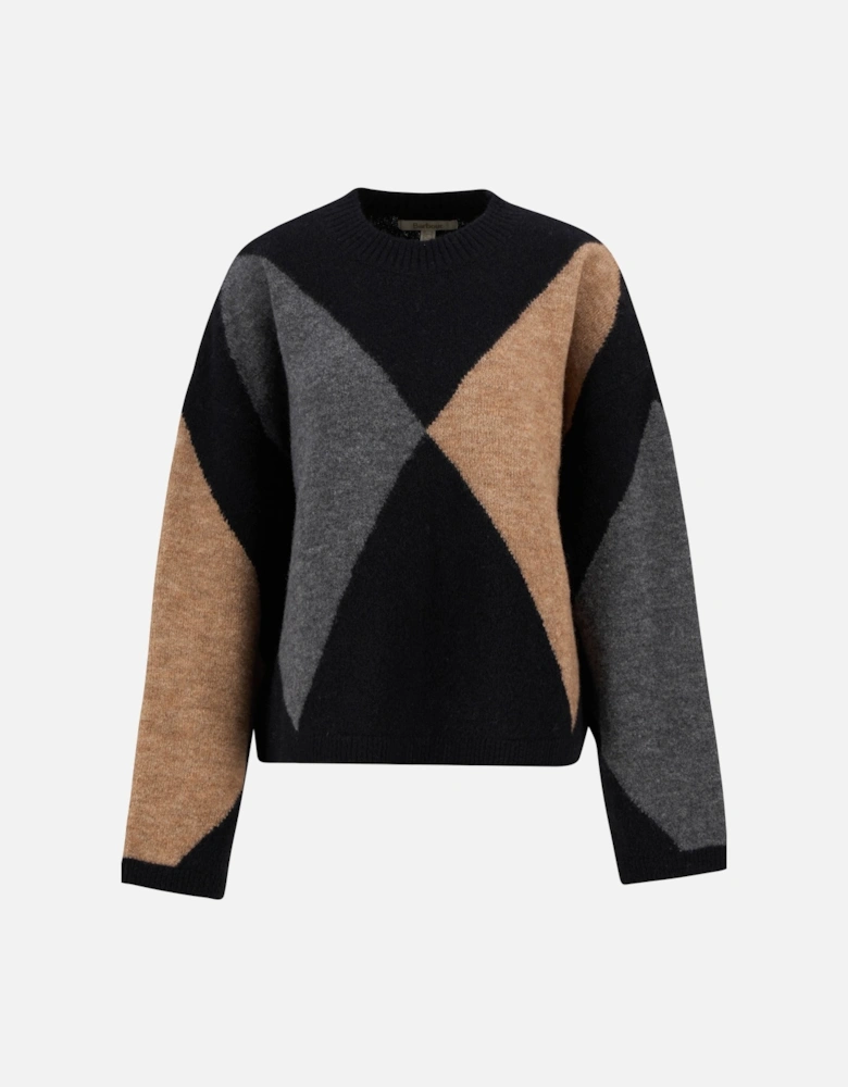 Sabrina Womens Knitted Jumper - Multi