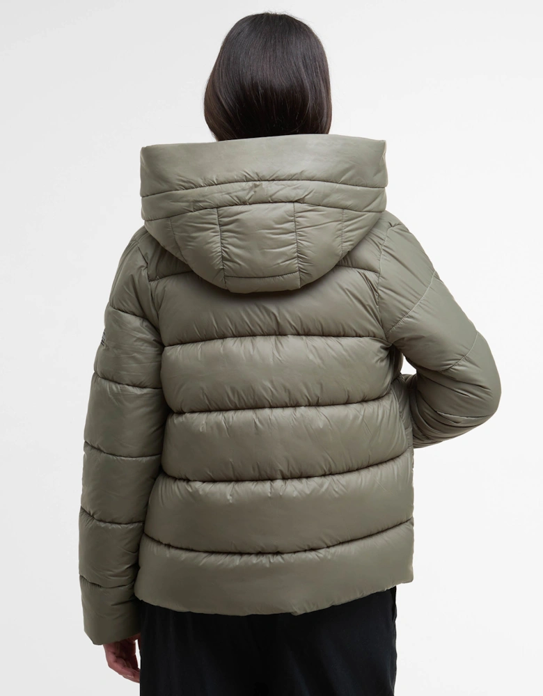 Olivios Womens Puffer Jacket - Dusky Khaki