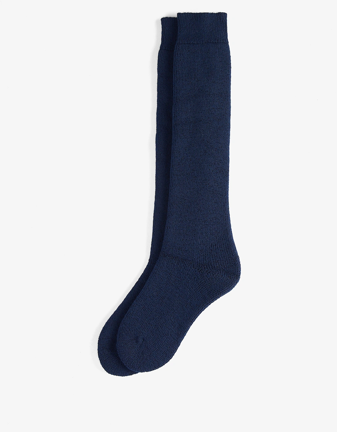 Wellington Knee Length Womens Socks - Navy, 4 of 3