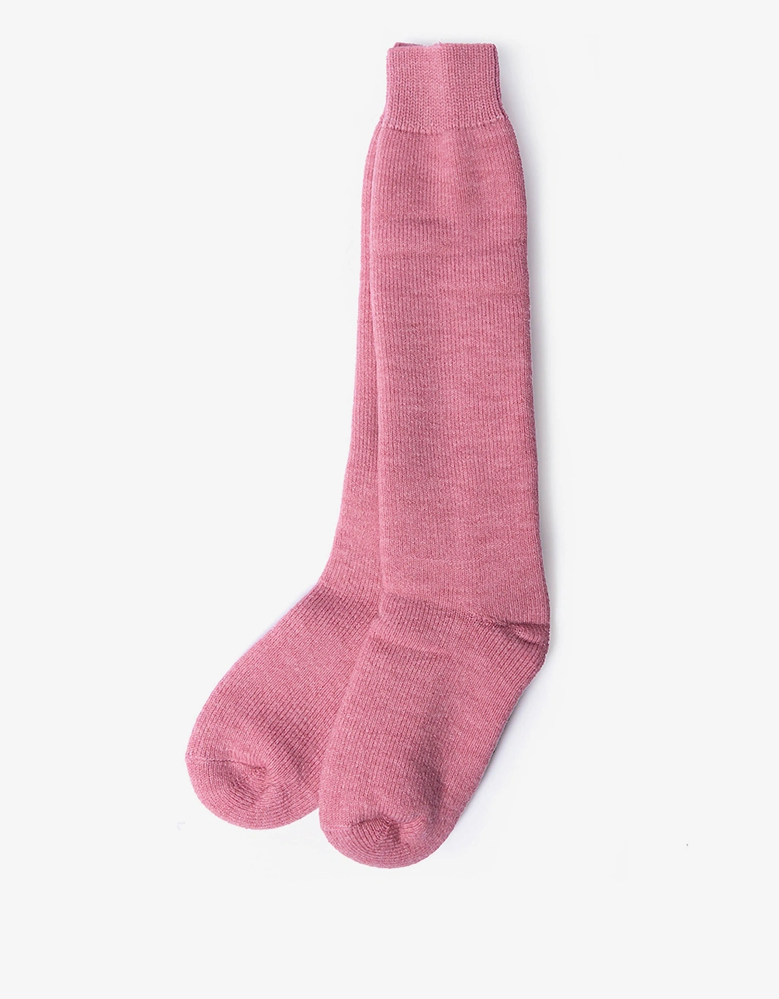 Wellington Knee Length Womens Socks - Rose Pink, 3 of 2