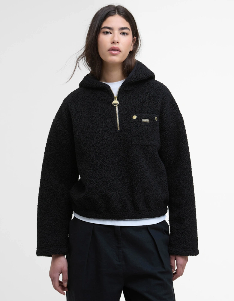 Lola Womens Fleece Hoodie - Black