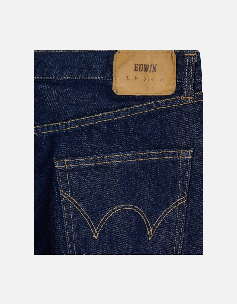 Regular Tapered Jeans – Blue Rinsed