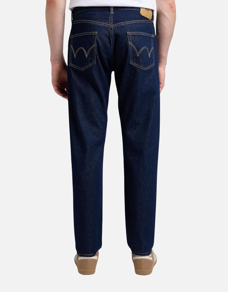 Regular Tapered Jeans – Blue Rinsed