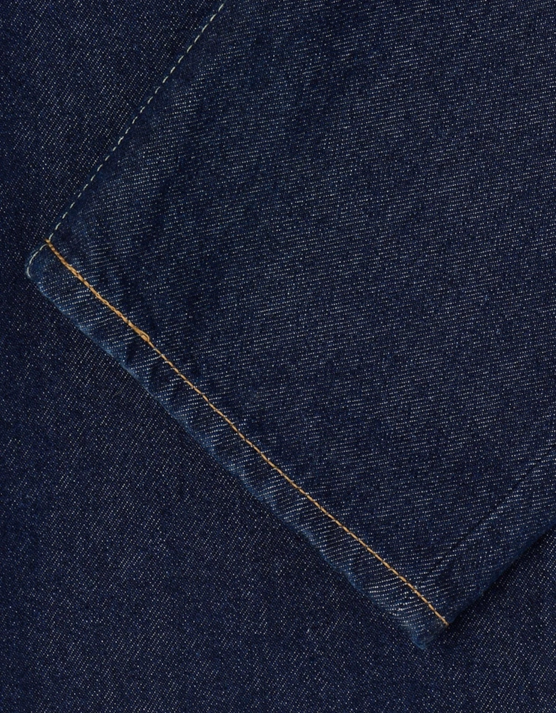 Regular Tapered Jeans – Blue Rinsed