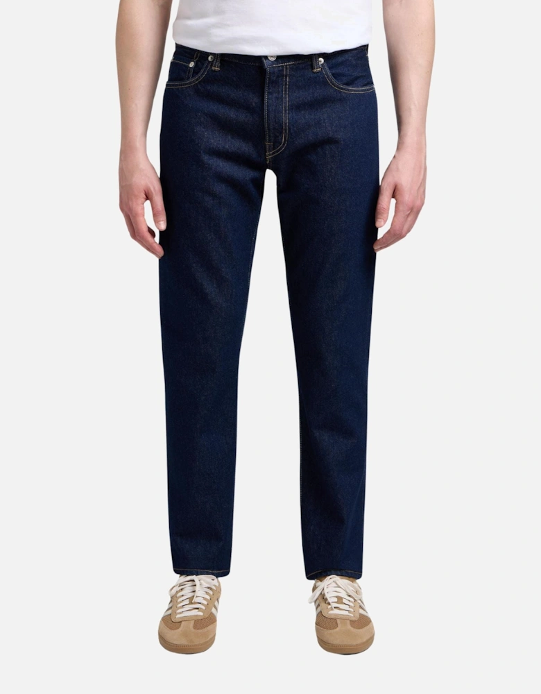Regular Tapered Jeans – Blue Rinsed
