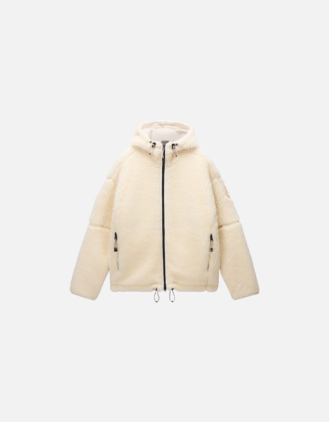Tires Full-Zip Fleece Hoodie – Beige, 8 of 7