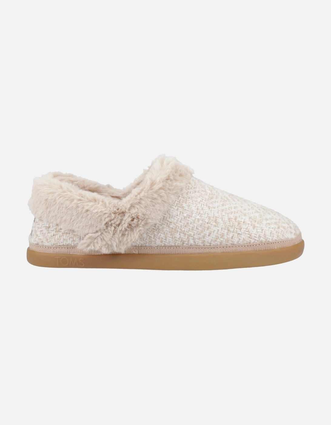 Oslo Polyester Women's Oatmeal Slippers