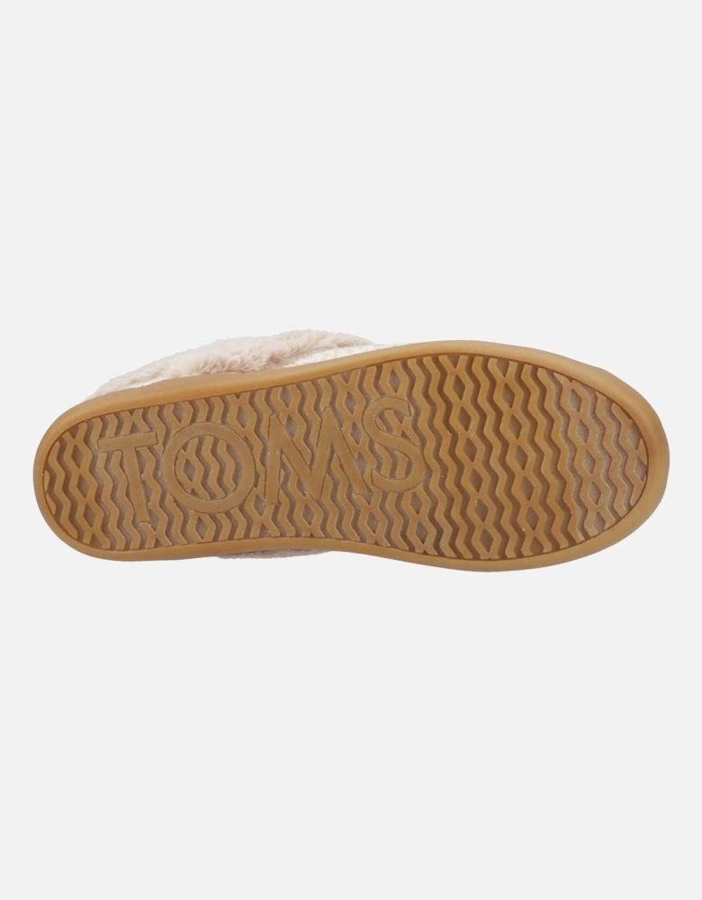 Oslo Polyester Women's Oatmeal Slippers