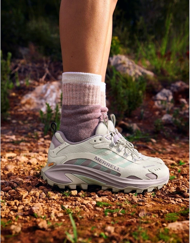 Moab Speed 2 GORE-TEX Women's Greige Hiking Boots