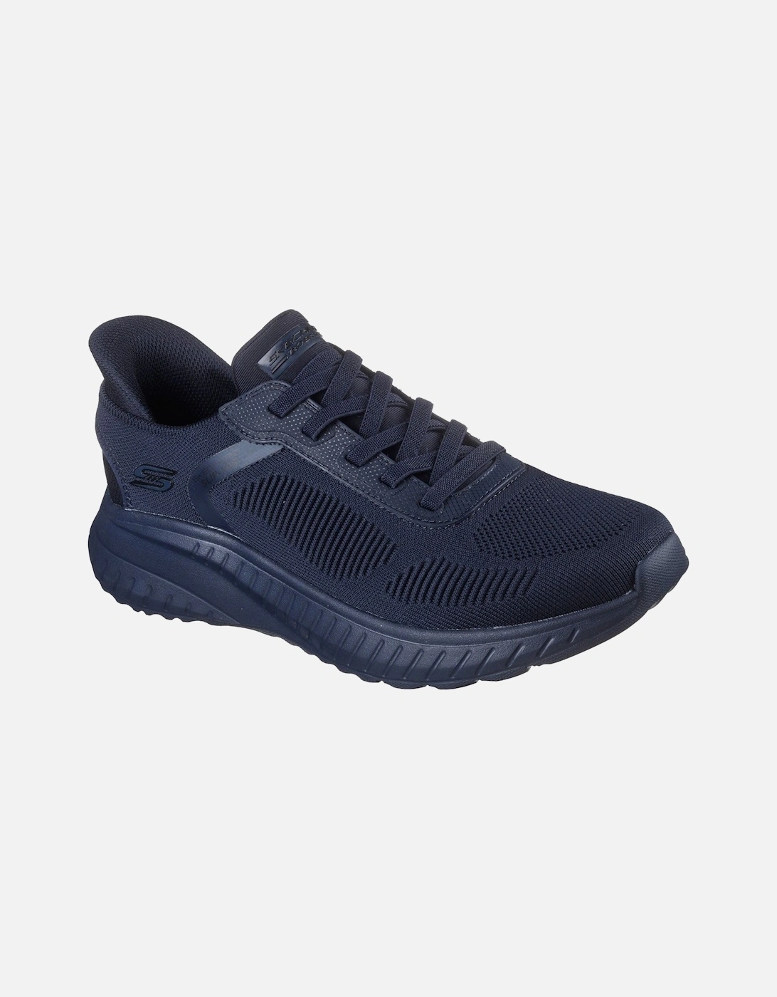 BOBS Sport Squad Chaos Solid Step Textile Men's Dark Navy Trainers, 3 of 2