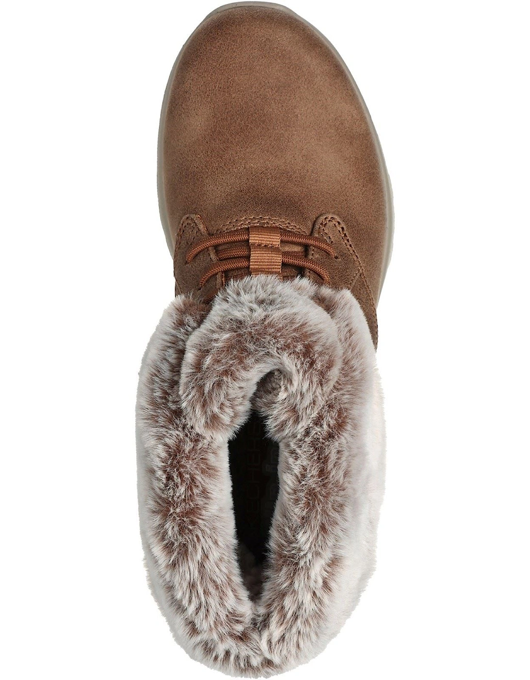 On-the-GO Joy Cozy Charm Synthetic Women's Chestnut Winter Ankle Boots
