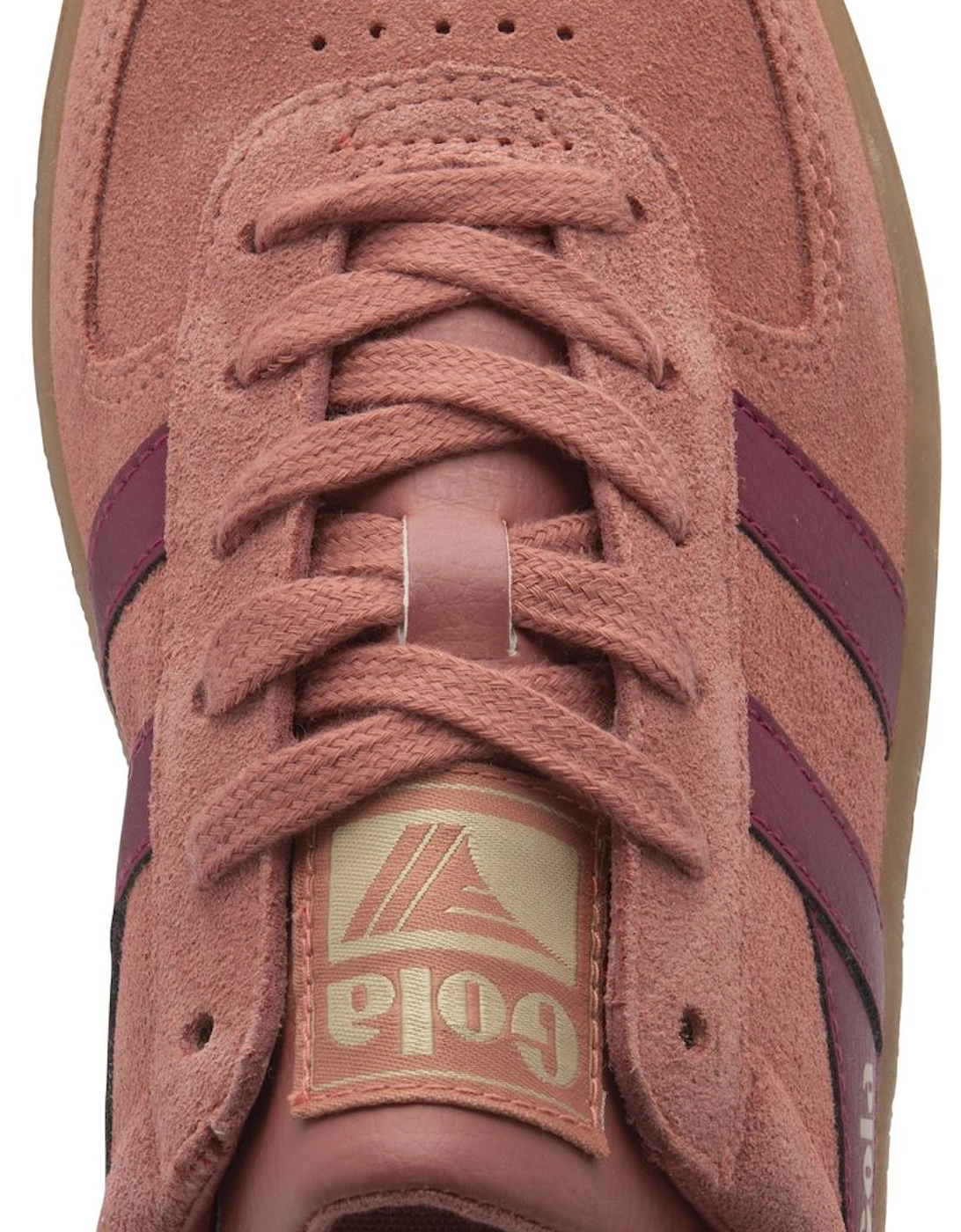 Grandslam Suede Women's Clay/Cerise Trainers