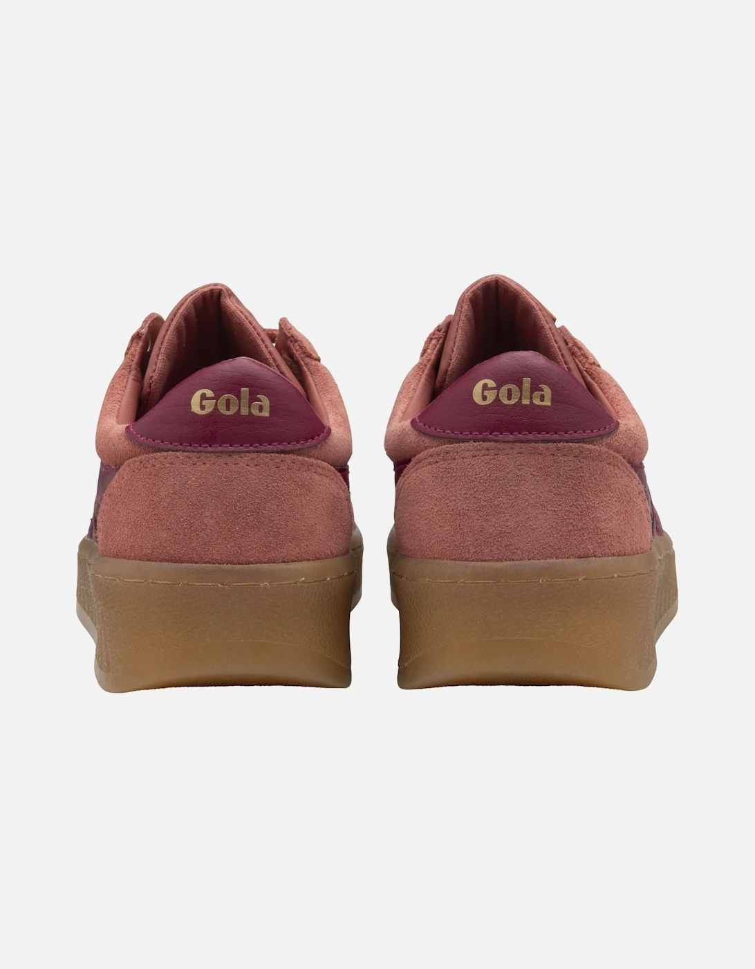 Grandslam Suede Women's Clay/Cerise Trainers