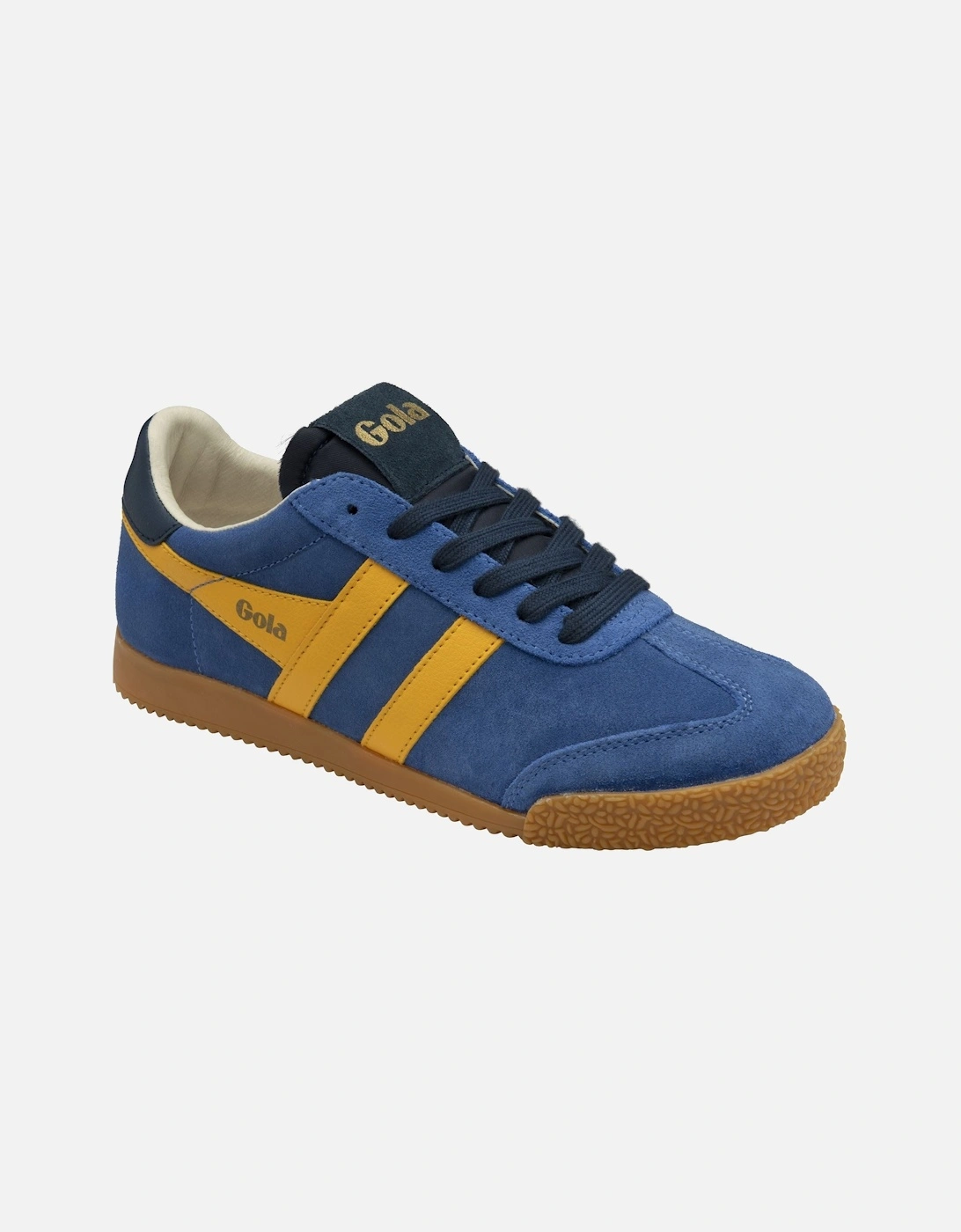 Elan Suede Women's Sapphire/Sun/Navy Trainers, 6 of 5