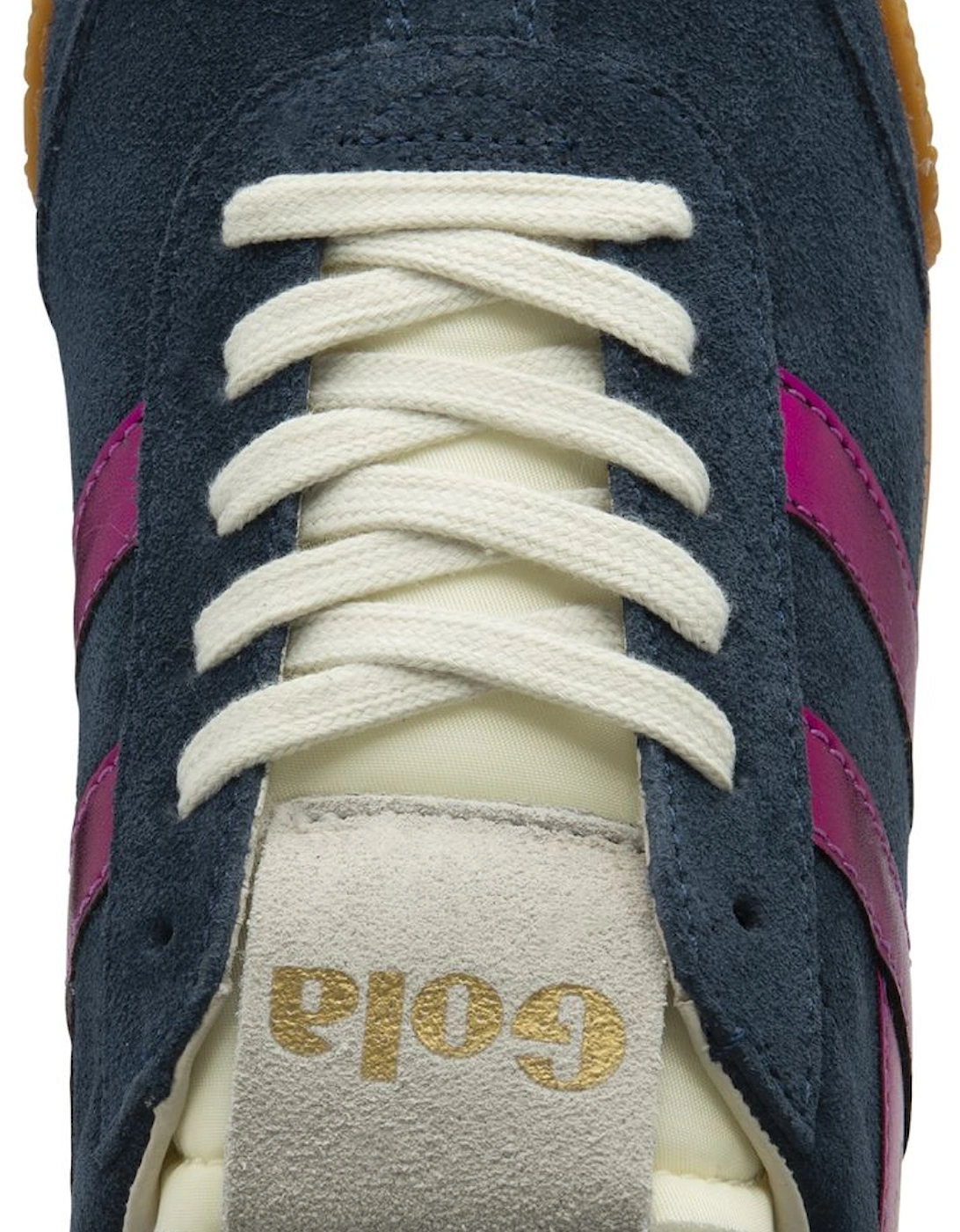 Elan Glitz Suede Women's Navy/Fuchsia/Emerald Trainers