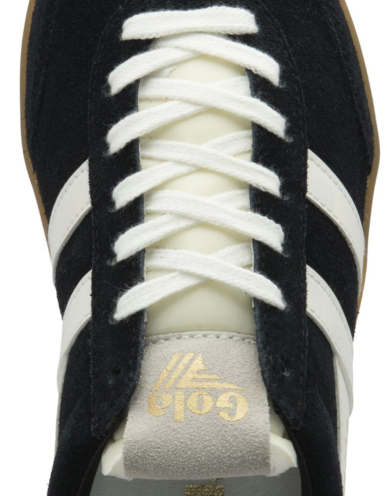 Cyclone Suede Women's Black/Off White/Coral Trainers