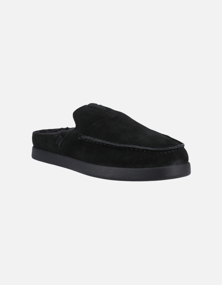 Alonso Mule Leather Men's Black Mules