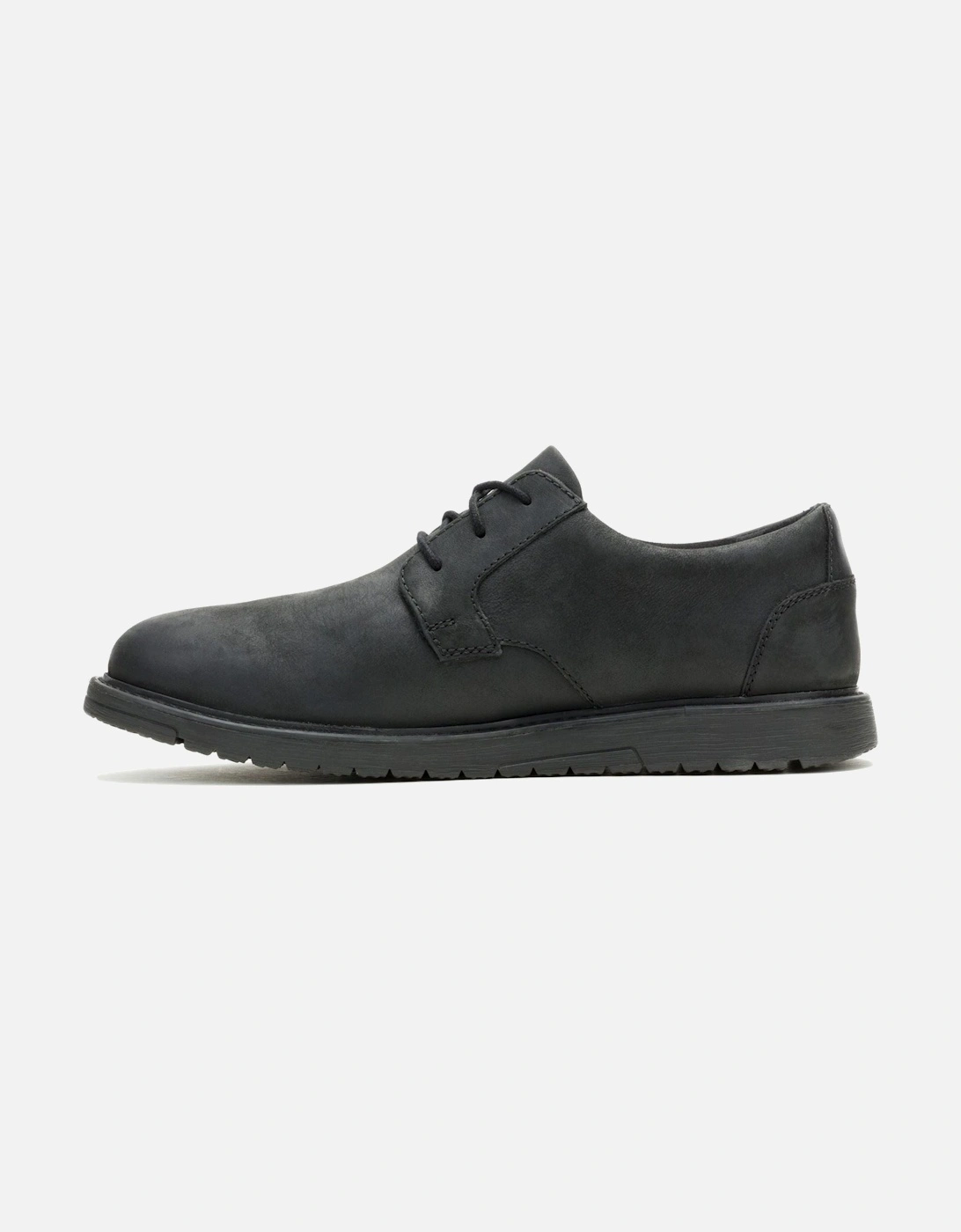 JENSON MUDDY RIVER Leather Men's Black Oxford Shoes