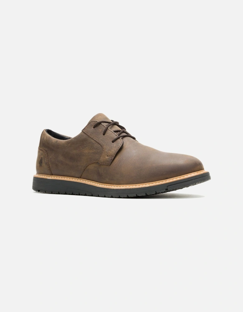JENSON MUDDY RIVER Leather Men's Brown Oxford Shoes