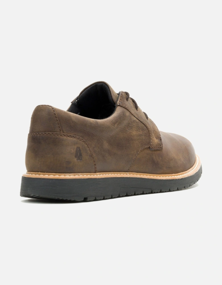 JENSON MUDDY RIVER Leather Men's Brown Oxford Shoes