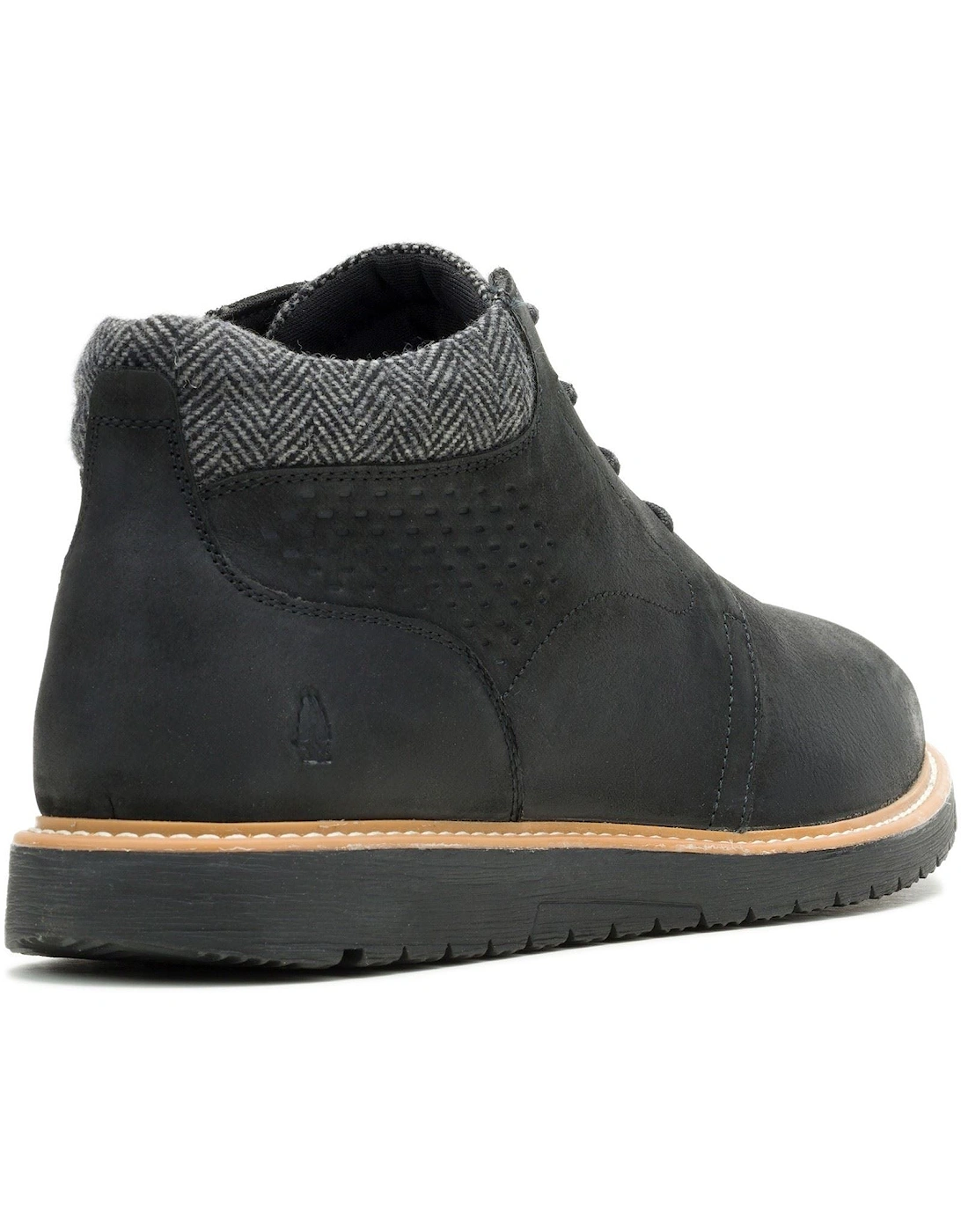 Jenson Leather Men's Black Ankle Boots