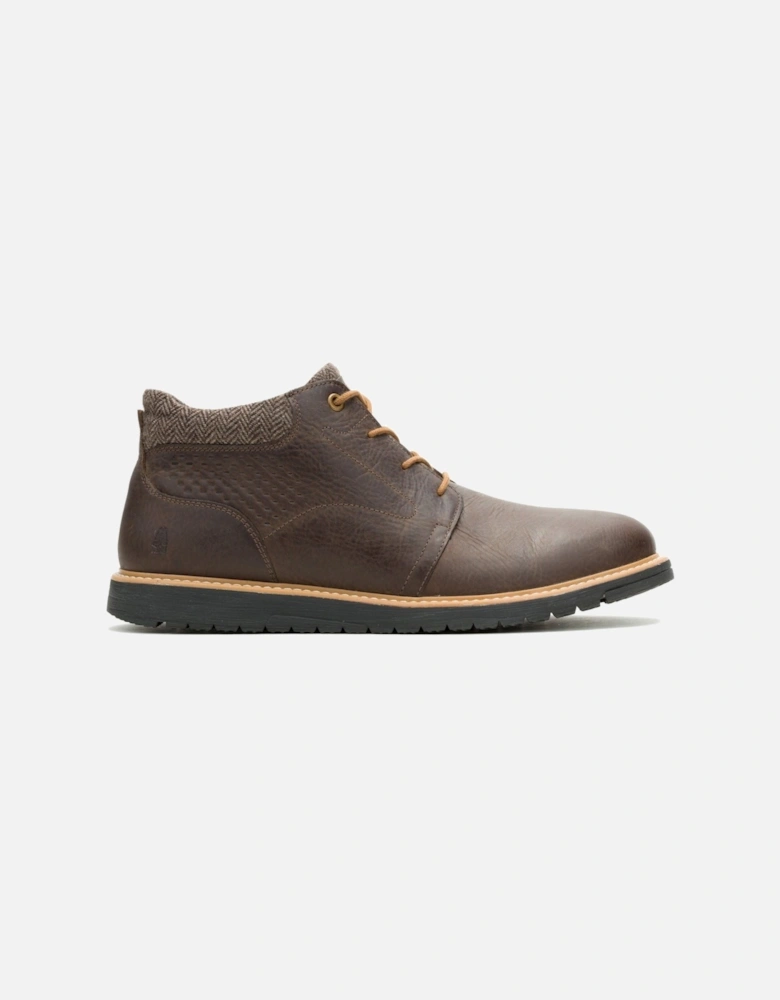 Jenson Leather Men's Brown Ankle Boots