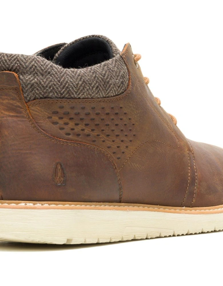 Jenson Leather Men's Tan Ankle Boots
