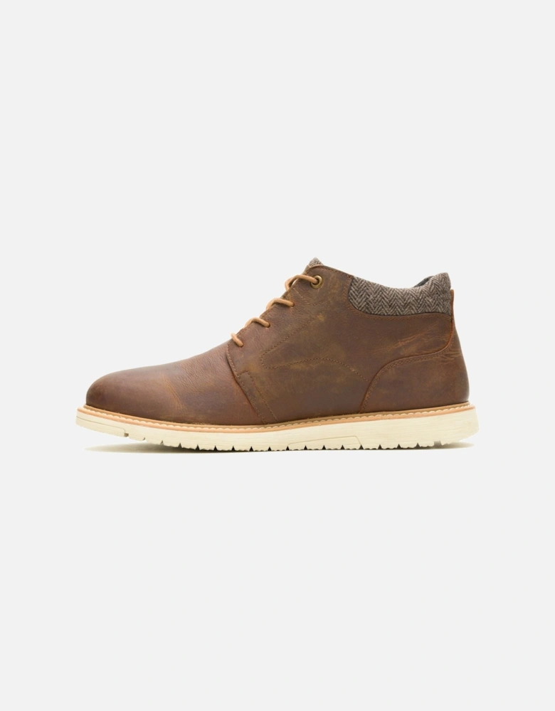 Jenson Leather Men's Tan Ankle Boots