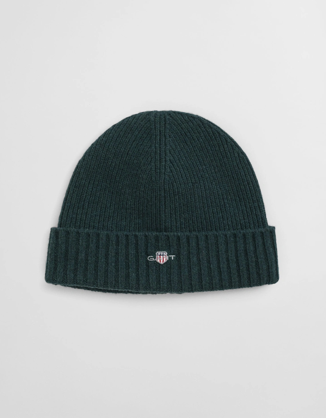 Gant Men's GANT Unisex Shield Wool Beanie - 374 Tartan Green