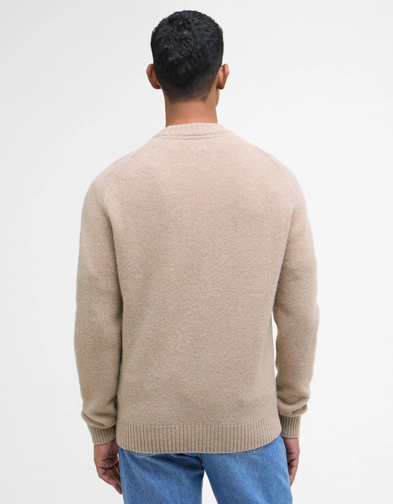 Grangetown Crew Neck Sweater ST17  Washed Stone