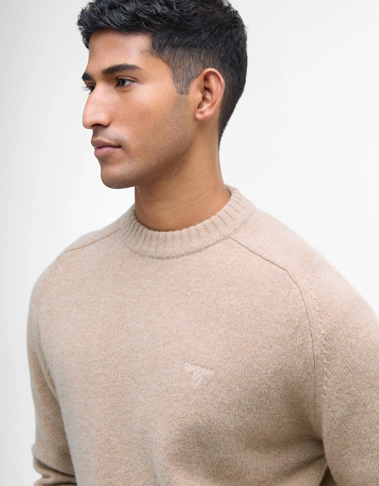 Grangetown Crew Neck Sweater ST17  Washed Stone