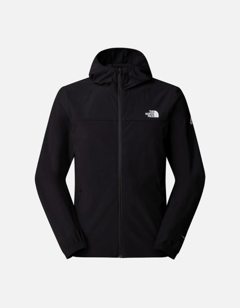TNF M Mountain Athletics Hooded Wind Jacket - TNF Black