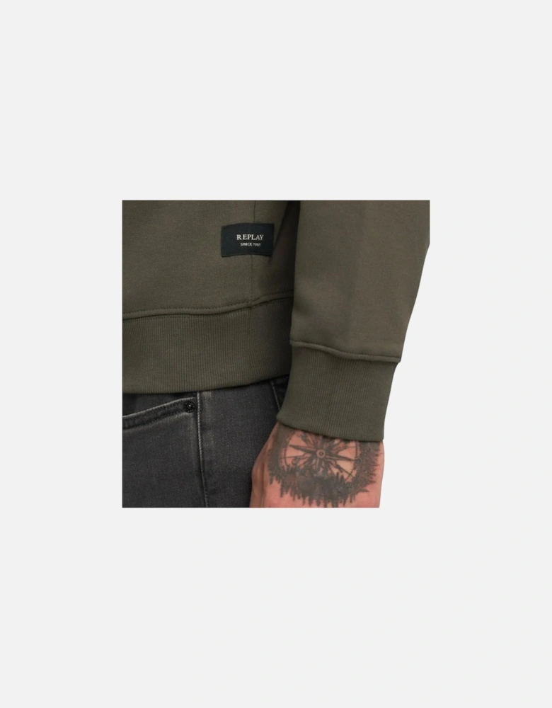 Premium Basics Sweat - Mud Green