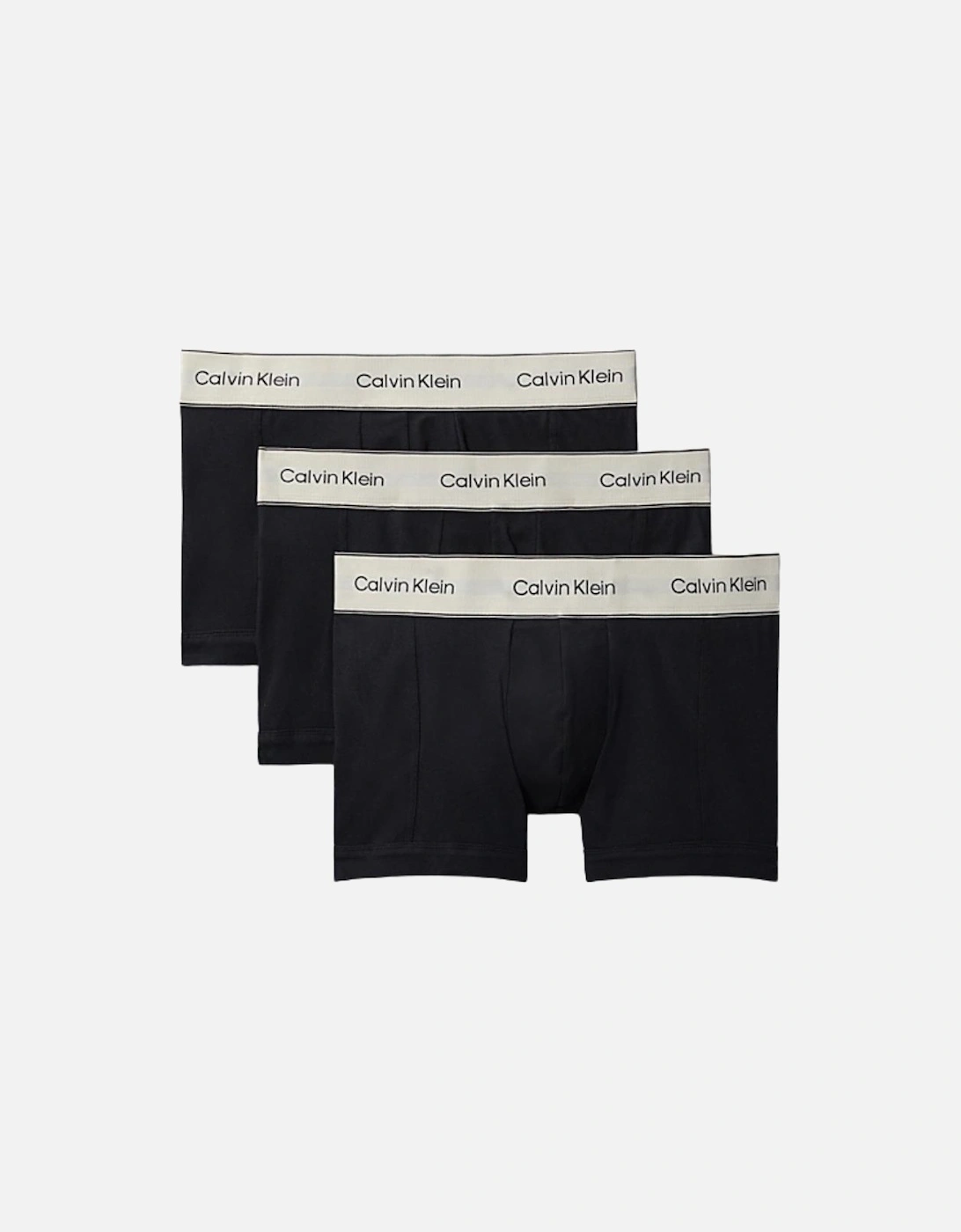 CK Heritage Cotton Stretch Trunk 3PK - Black/Beige, 7 of 6