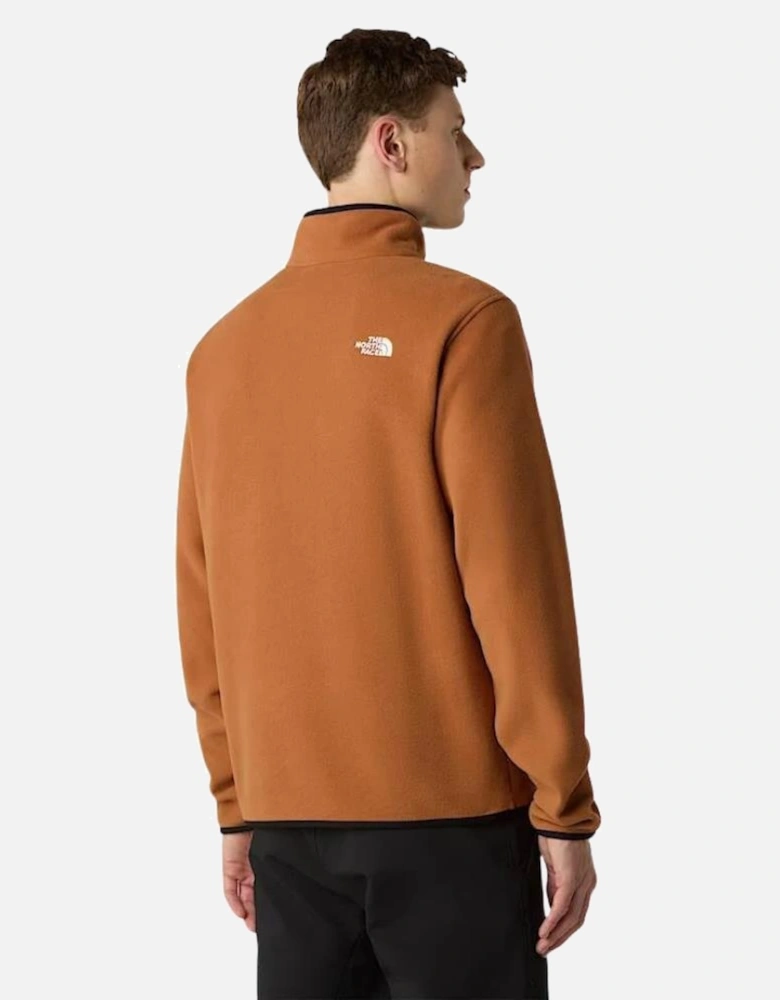 TNF M Glacier Fleece 1/4 Zip - Burnt Umber