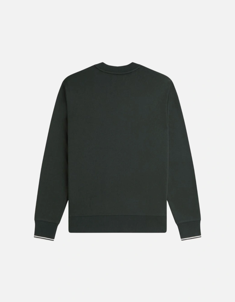 FP Crew Neck Sweatshirt - Night Green / Snow White