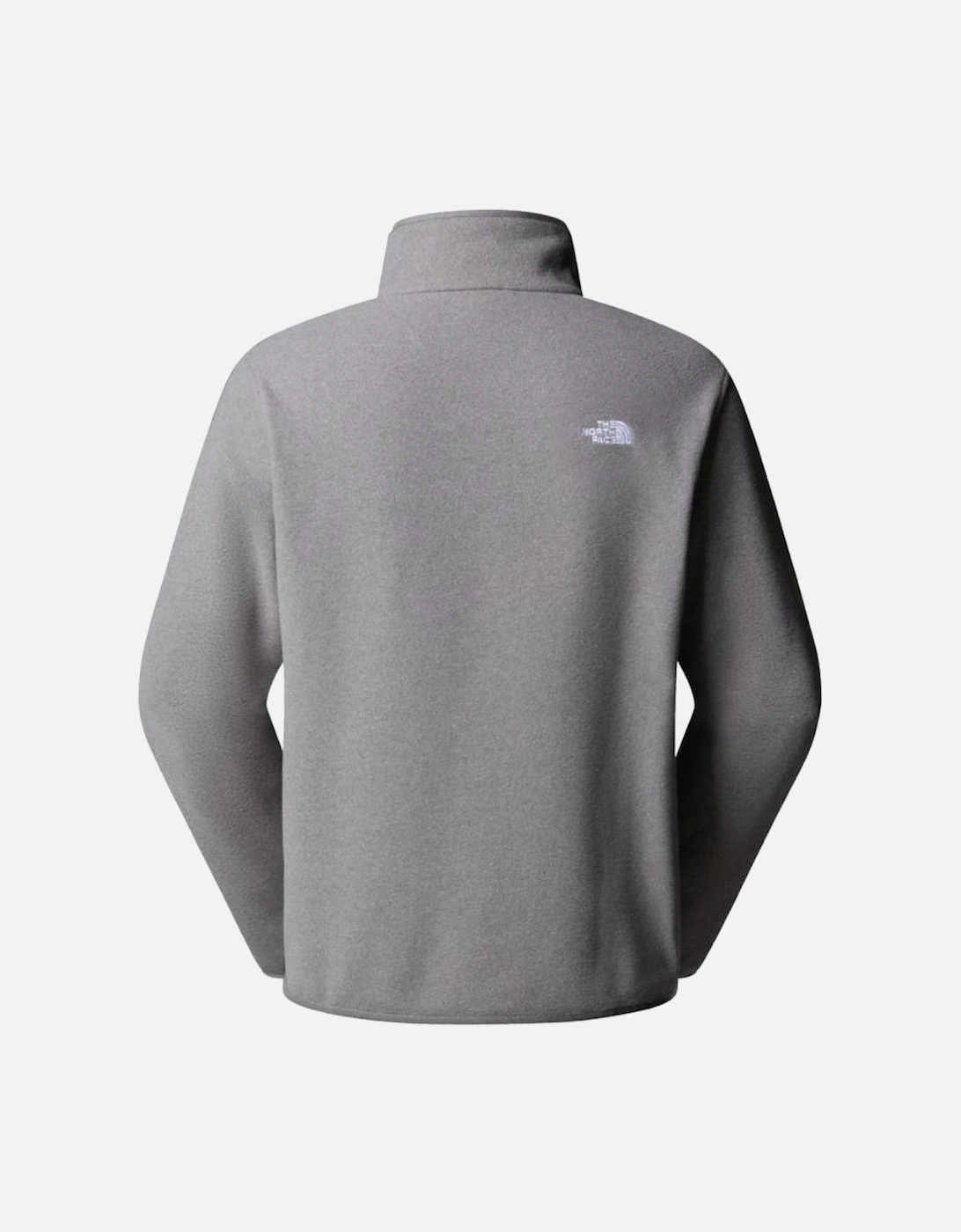 TNF M Glacier Fleece 1/4 Zip - Mid Grey Heather