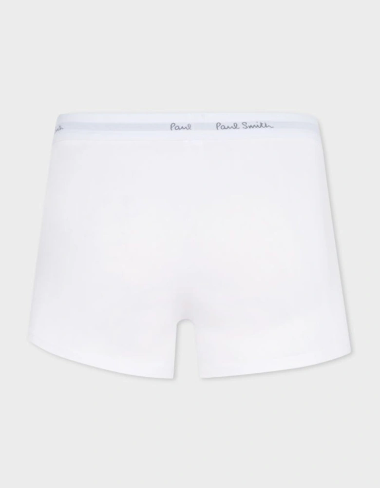5-Pack Classic Boxer Trunks, White
