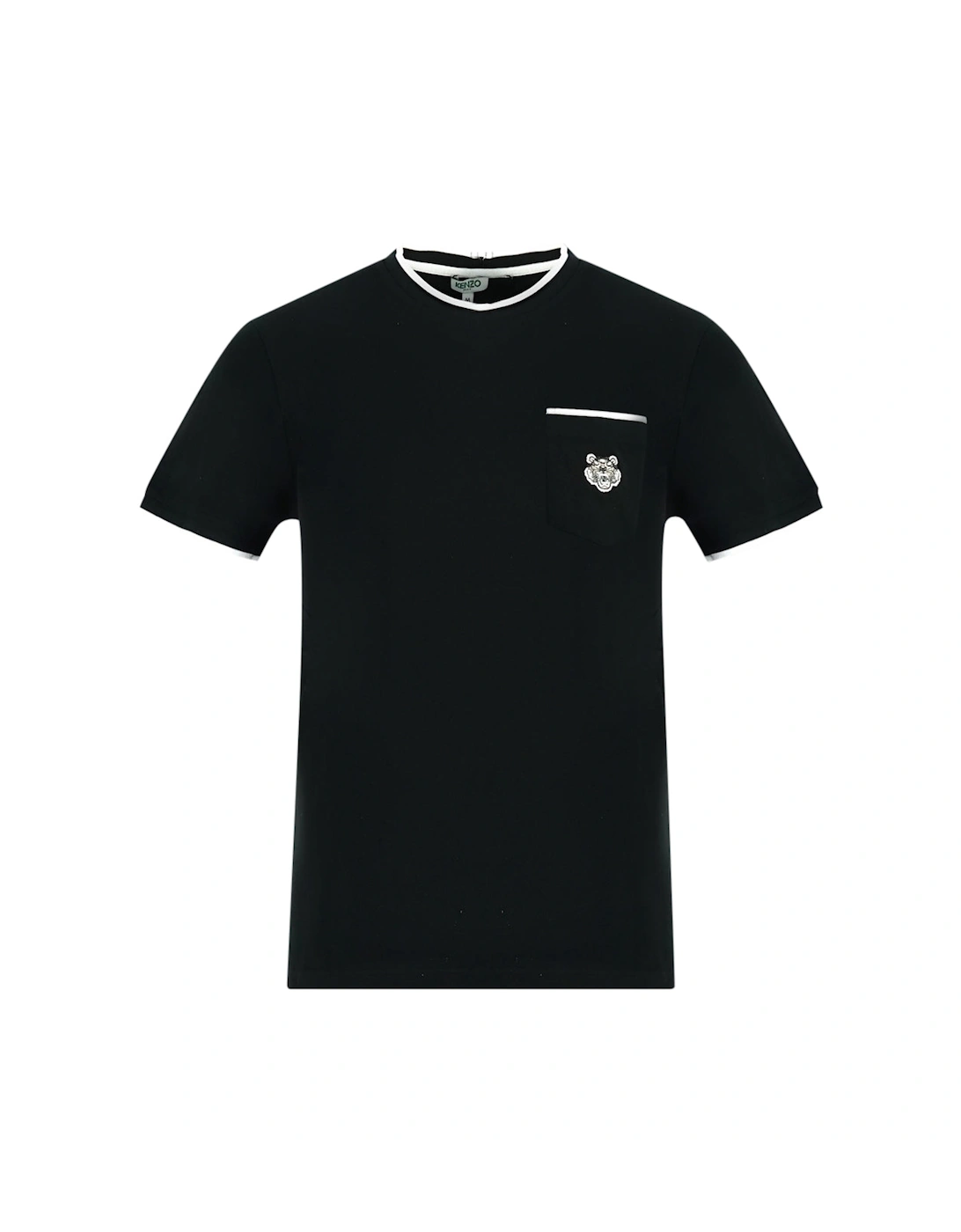 Branded Pocket Logo Black T-Shirt, 3 of 2