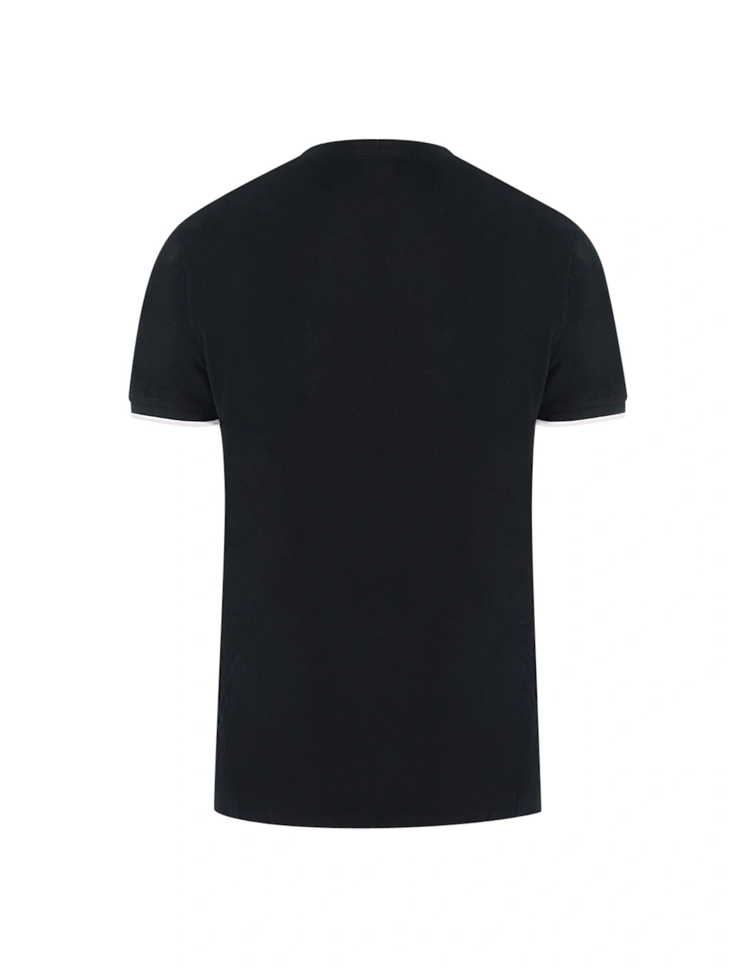Branded Pocket Logo Black T-Shirt