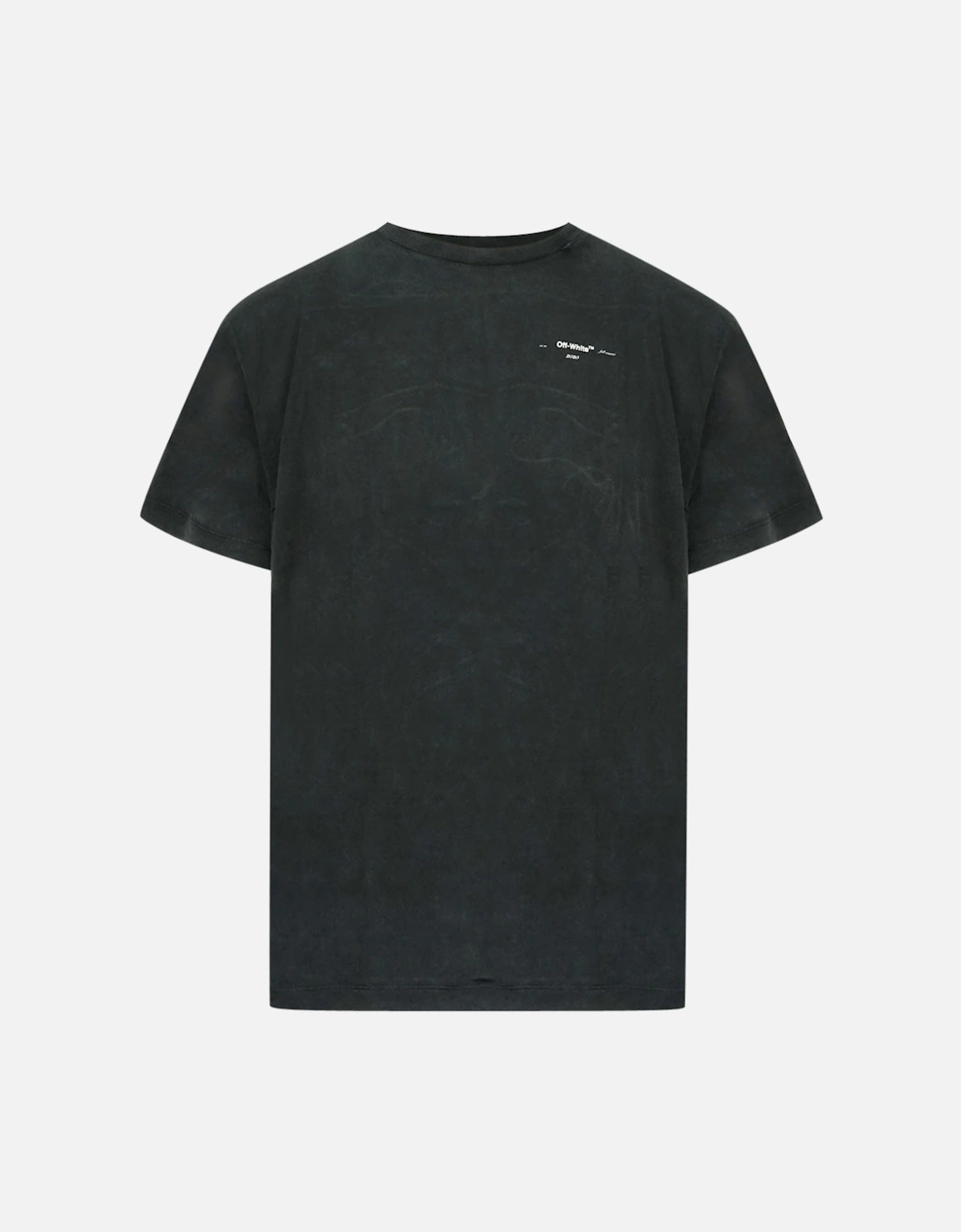 Scribble Arrow Logo Faded Black T-Shirt, 3 of 2