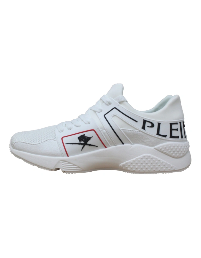 Plein Sport West White Sneakers